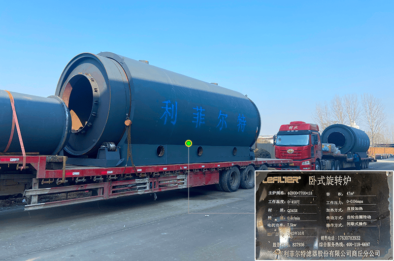 廢輪胎熱裂解煉油設(shè)備爐膽為什么會鼓包變形？